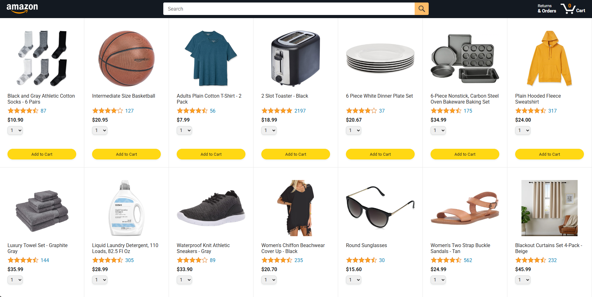 JS Amazon Clone