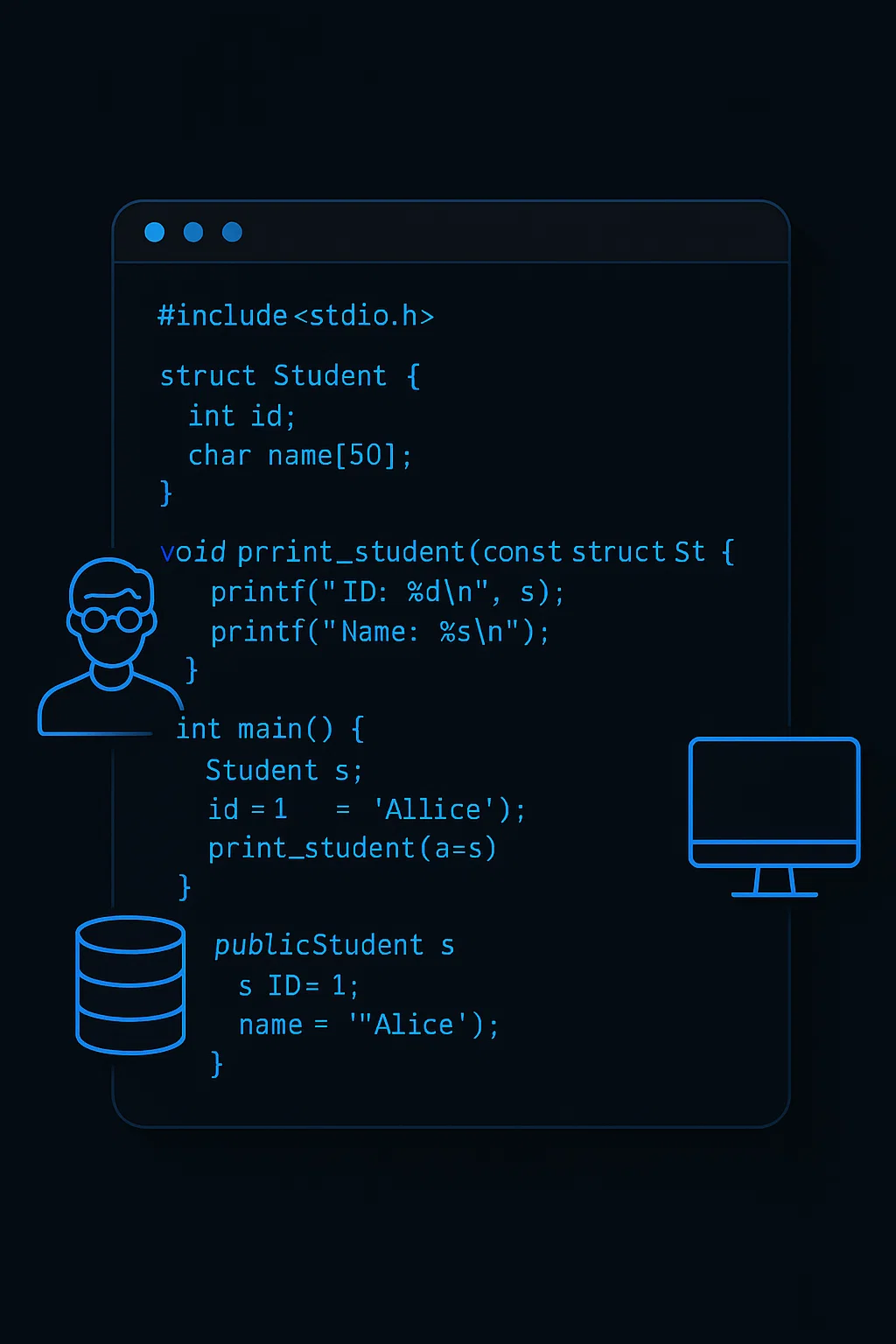 Online Calendar Using C
